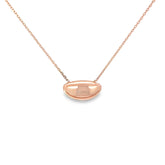14k Rose Gold Magic Bean Necklace